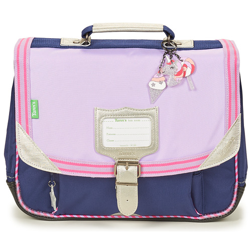 Sacs Fille Cartables Tann's LISA CARTABLE 35 CM Lila / Marine