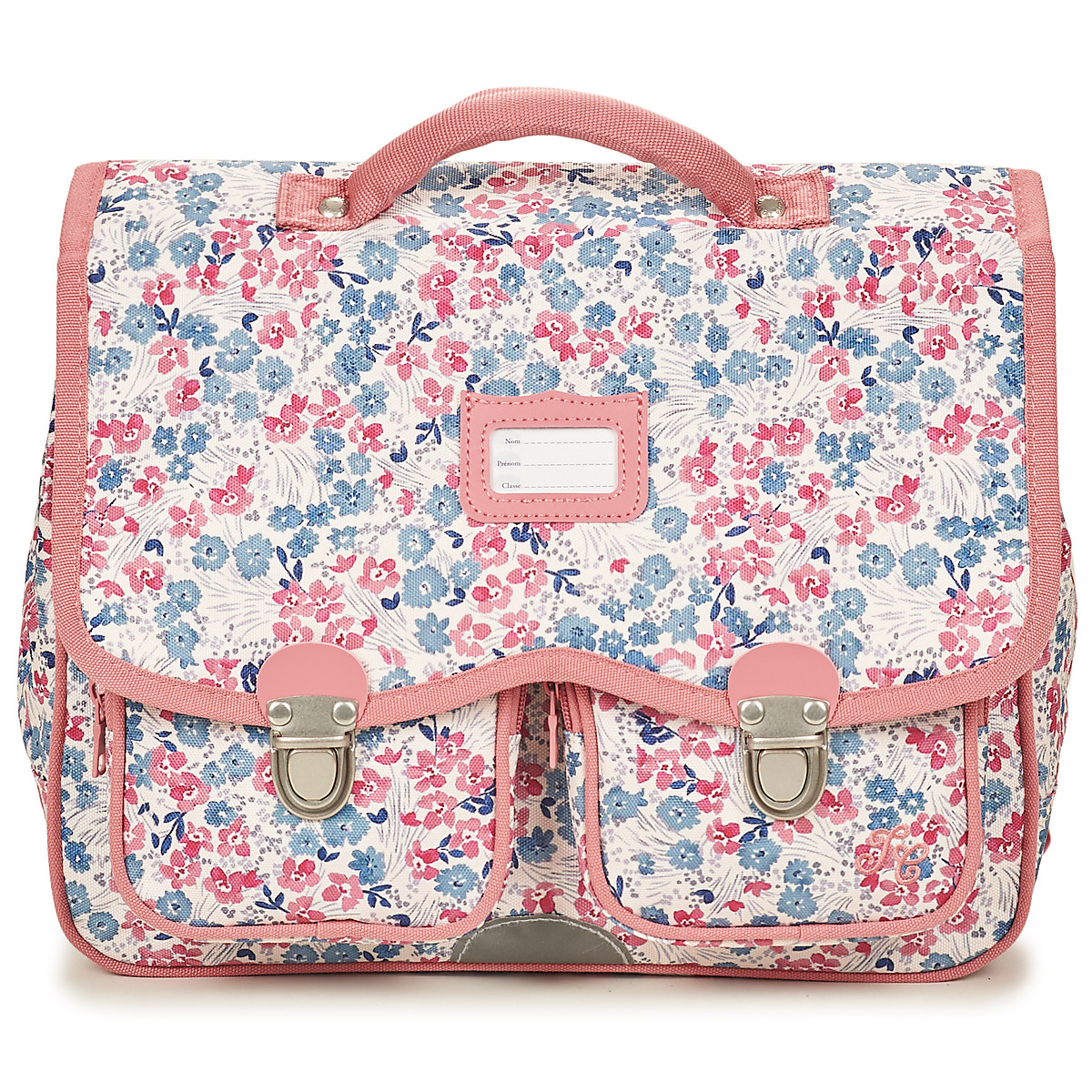 Sacs Fille Cartables Tann's TANN'S X TARTINE ET CHOCOLAT FLEURS CARTABLE 33 CM Rose