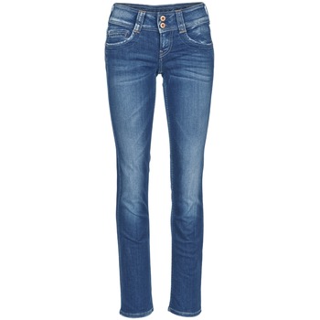 Vêtements Femme Jeans droit Pepe jeans GEN Bleu D45