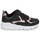 Chaussures Fille Baskets basses Skechers UNO LITE METALLIC BURST Noir