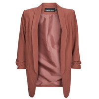 Vêtements Femme Vestes / Blazers Pieces PCBOSSELLA Bordeaux