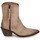 Chaussures Femme Bottines Airstep / A.S.98 COUNTRY ZIP Beige
