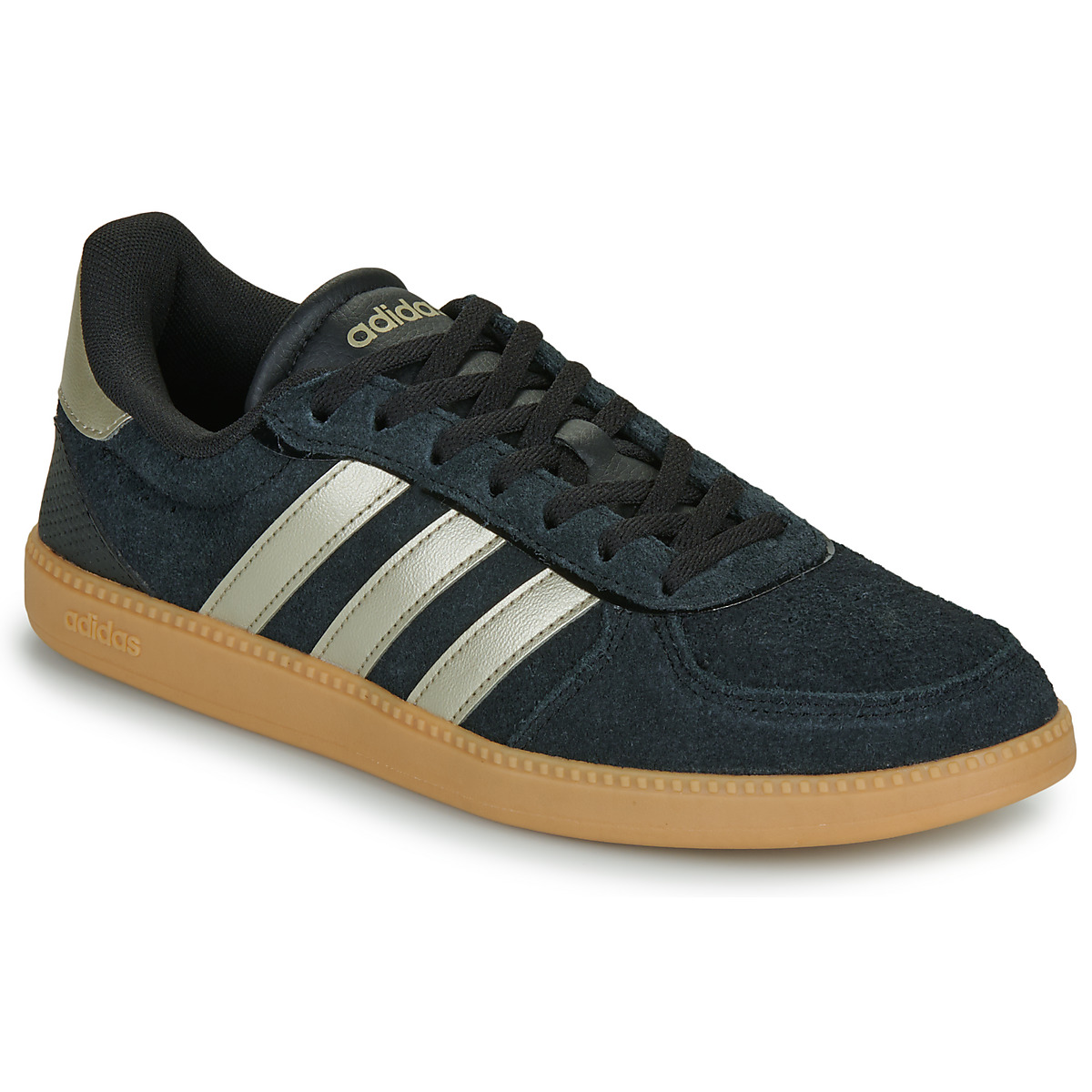 Chaussures Femme Baskets basses Adidas Sportswear BREAKNET SLEEK Noir / Doré