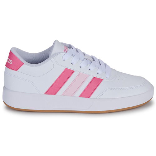 Adidas Sportswear BREAKNET 3.0 J Blanc / Rose