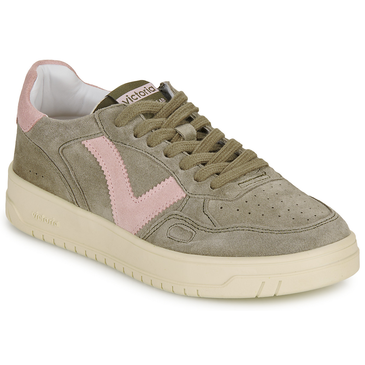 Chaussures Femme Baskets basses Victoria seùl Kaki / Rose