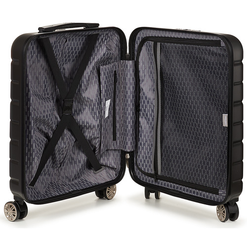 DELSEY PARIS AIR ARMOUR EXTENSIBLE CABINE 57CM SLIM Black