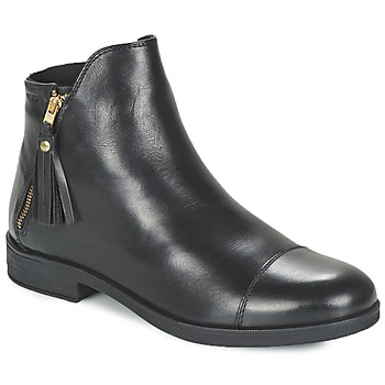 Chaussures Fille Boots Geox AGATE Noir