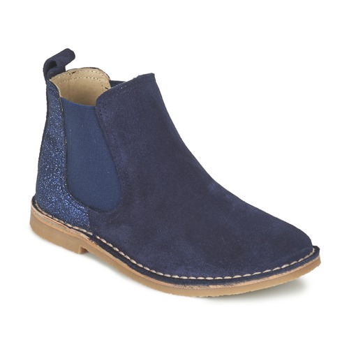Chaussures Fille Boots Citrouille et Compagnie FIGOULI Bleu