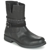 Chaussures Fille Boots Citrouille et Compagnie FURAMO Noir