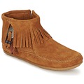 boots minnetonka  concho feather side zip boot 