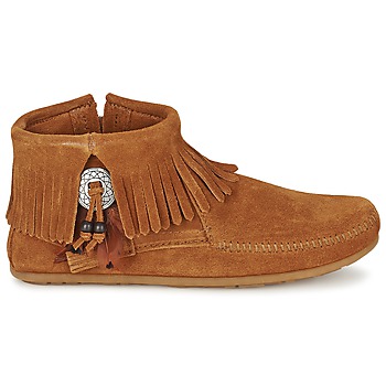 Boots Minnetonka CONCHO FEATHER SIDE ZIP BOOT