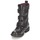 Chaussures Femme Boots Ikks RANGER-COLLECTOR-BOUCLE Noir