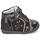 Chaussures Fille Boots Catimini CALINE VNS NOIR-PAILLET DPF/GLUCK
