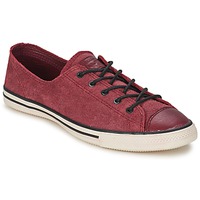 Chaussures Femme Baskets basses Converse Chuck Taylor All Star FANCY LEATHER OX Bordeaux