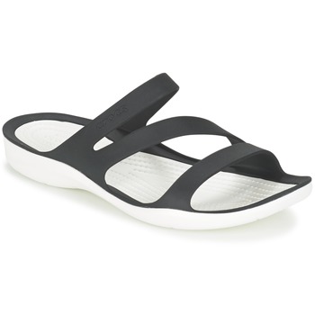 Chaussures Femme Sandales et Nu-pieds Crocs SWIFTWATER SANDAL W Noir / Blanc