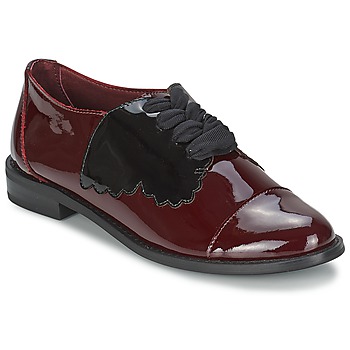 Chaussures Femme Derbies F-Troupe Butterfly Shoe BURGUNDY