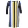 Vêtements Femme Robes courtes Benetton VAGODA Bleu / Jaune / Blanc