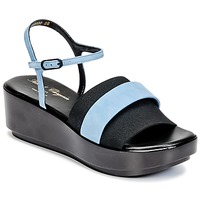 Chaussures Femme Sandales et Nu-pieds Robert Clergerie PODDY Noir / Bleu