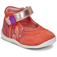 Chaussures Fille Ballerines / babies Kickers BIMAMBO Orange / Fuchsia / Rose