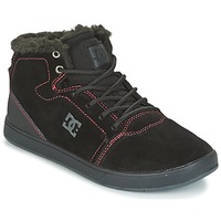 Chaussures Enfant Baskets montantes DC Shoes CRISIS HIGH WNT Noir / Rouge / Blanc