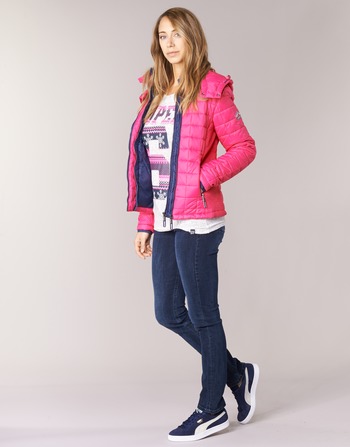 Superdry FUJI BOX QUILTED Rose