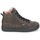 Chaussures Fille Baskets montantes Acebo's LONDON Gris