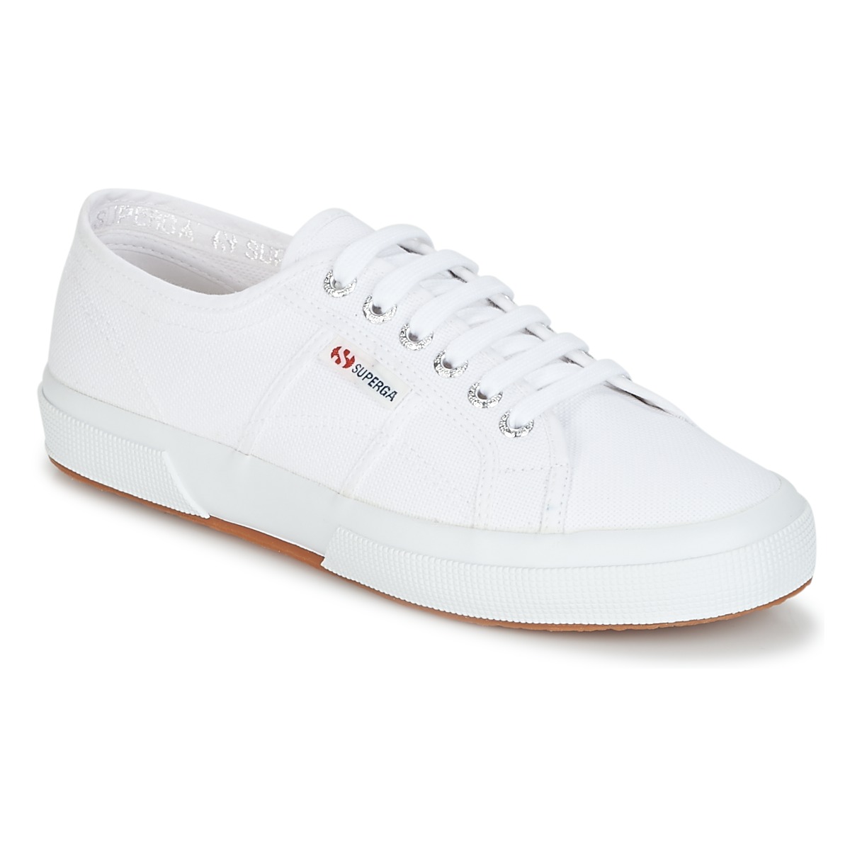 Superga 2750 CLASSIC Blanc - Chaussure pas cher avec Shoes.fr ! -  Chaussures Baskets basses 47,20 €