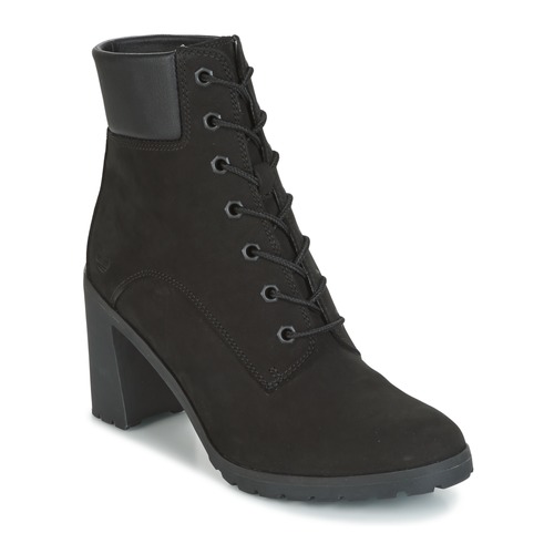 Chaussures Femme Bottines Timberland ALLINGTON 6IN LACE UP Noir