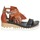 Chaussures Femme Sandales et Nu-pieds Airstep / A.S.98 YVES Marron / Noir