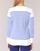 Vêtements Femme T-shirts manches longues Armor Lux AMIRAL Blanc / Bleu