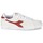 Chaussures Femme Baskets basses Diadora GAME L LOW WAXED Blanc / Rouge