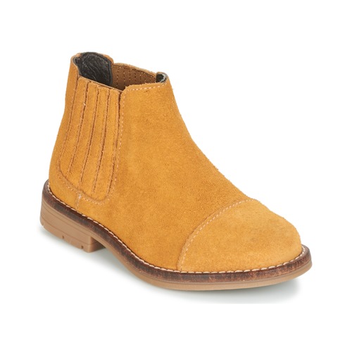 Chaussures Fille Boots Young Elegant People FILICIA Marron / Blé 