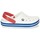 Chaussures Sabots Crocs CROCBAND Blanc / bleu/ rouge