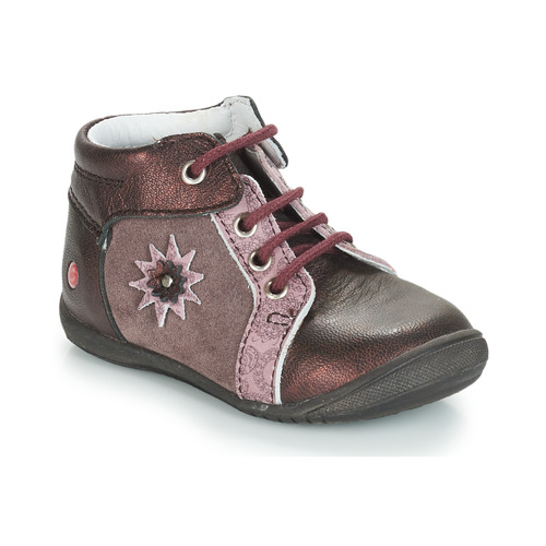 Chaussures Fille Boots GBB RESTITUDE Marron