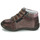 Chaussures Fille Boots GBB RICHARDINE Marron / Bronze