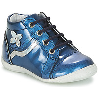 Chaussures Fille Boots GBB SHINA Bleu