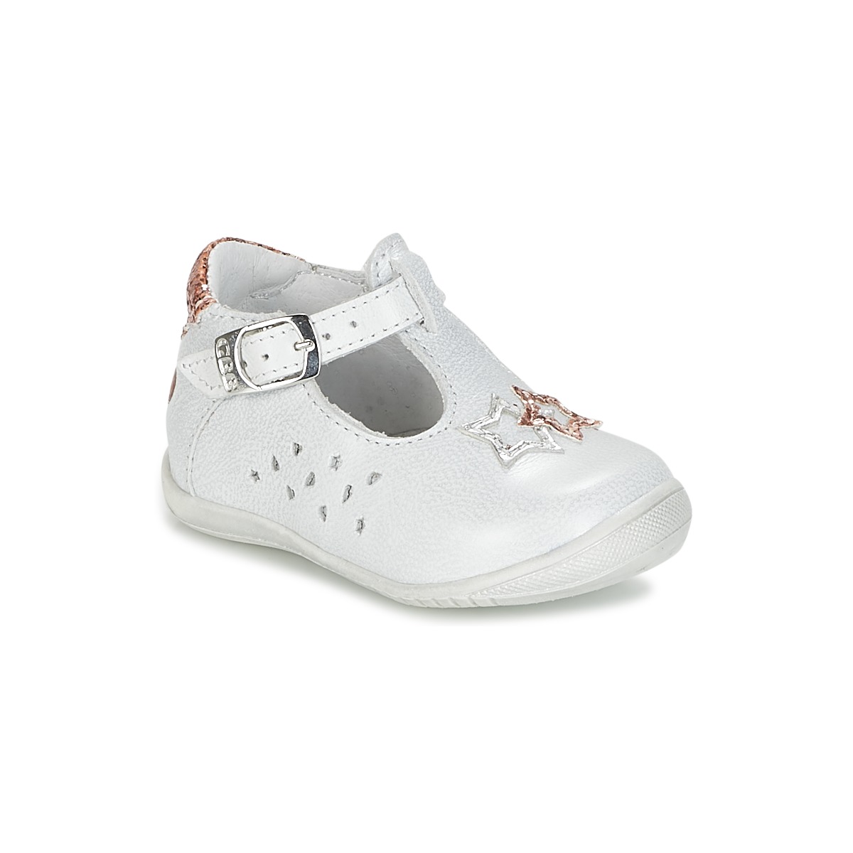 Chaussures Fille Ballerines / babies GBB SEVERINE Blanc