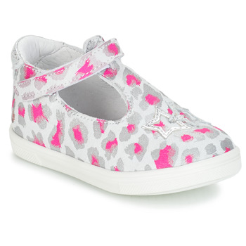 Chaussures Fille Ballerines / babies GBB SABRINA Gris / Rose / Blanc