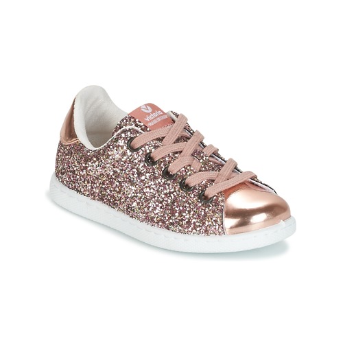 Chaussures Fille Baskets basses Victoria COMETA MULTI Rose