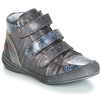 Chaussures Fille Boots GBB RAFAELE Bleu / Gris