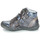 Chaussures Fille Boots GBB RAFAELE Bleu / Gris