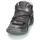 Chaussures Fille Boots GBB RIQUETTE Gris / Noir