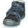 Chaussures Fille Baskets montantes GBB NADEGE Bleu / Noir