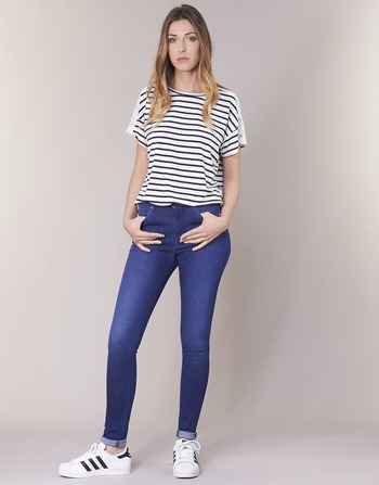 Vêtements Femme Jeans skinny Pepe jeans REGENT Bleu CE2 / Cristaux Swarorsky
