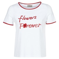 Vêtements Femme T-shirts manches courtes Betty London INNATIMBI Blanc / Rouge