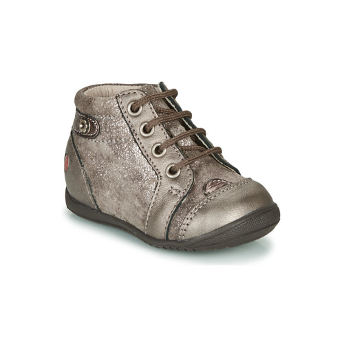 Chaussures Fille Baskets montantes GBB NICOLE Taupe