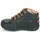 Chaussures Garçon Baskets montantes GBB REGIS Noir / Orange