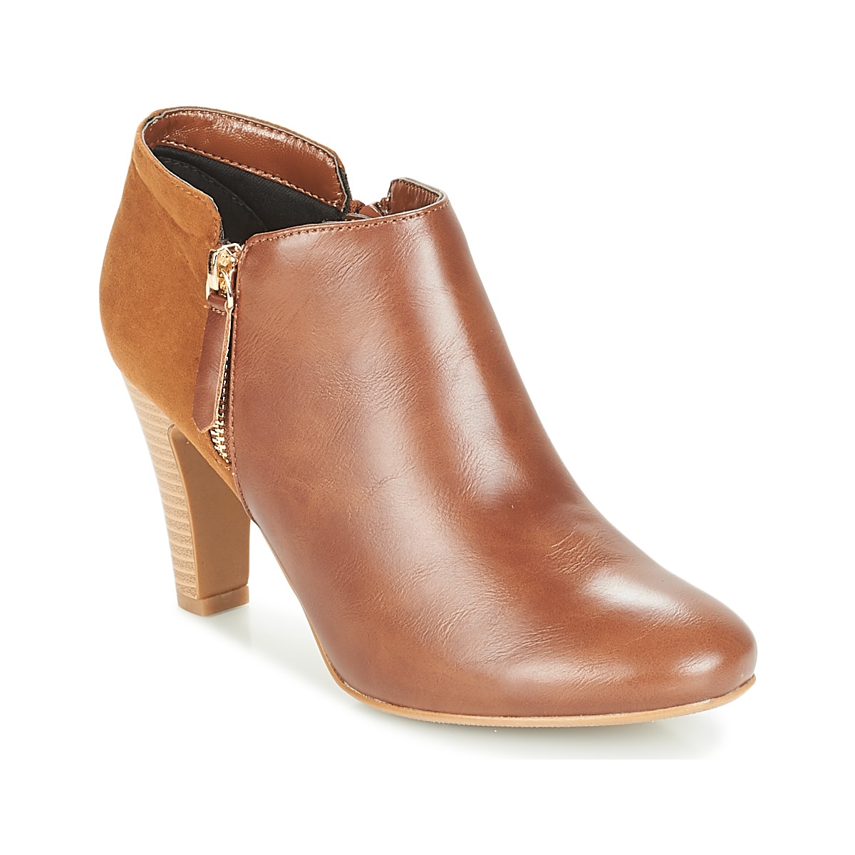 Chaussures Femme Low boots Moony Mood FADI Camel