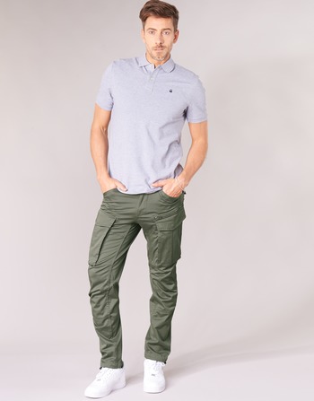 Vêtements Homme Pantalons cargo G-Star Raw ROVIC ZIP 3D STRAIGHT TAPERED Gris / Vert