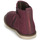 Chaussures Fille Boots Kickers MOON Bordeaux